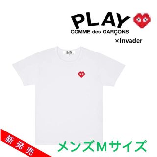 コムデギャルソン(COMME des GARCONS)の【新作】PLAY COMME desGARCONS x INVADER Tシャツ(Tシャツ/カットソー(半袖/袖なし))