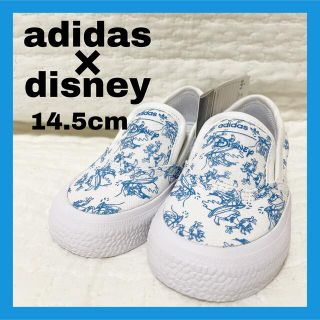 アディダス(adidas)のadidas×ディズニー グーフィー柄スリッポン 14.5cm(スリッポン)