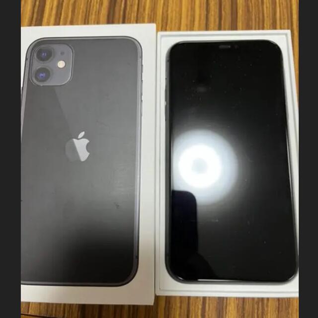iPhone - iPhone 11 ブラック　SIMフリー