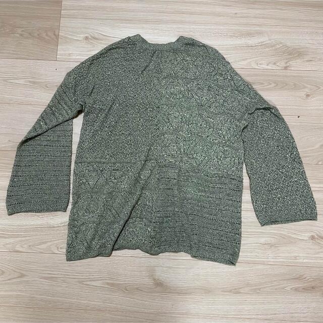 Ameri VINTAGE(アメリヴィンテージ)の新品タグ付★2WAY SWITCH CARDIGAN グリーン レディースのトップス(カーディガン)の商品写真