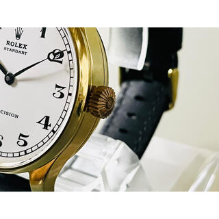 ◆激レア◆Rolex◆ロレックス◆アンティーク◆手巻き◆腕時計◆白◆スモセコ