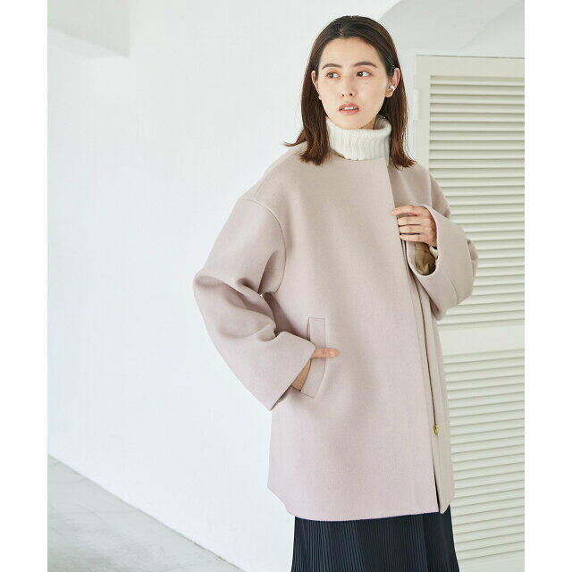 クーポン利用で1000円OFF egg LONDONノーカラーコートCOMMEdes GARCONS
