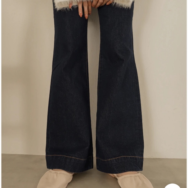 bell denim pants / ベルデニム - mideal レディースのパンツ(デニム/ジーンズ)の商品写真