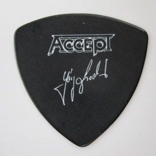 アクセプト ACCEPT ヨルグ・フィッシャー ギターピック