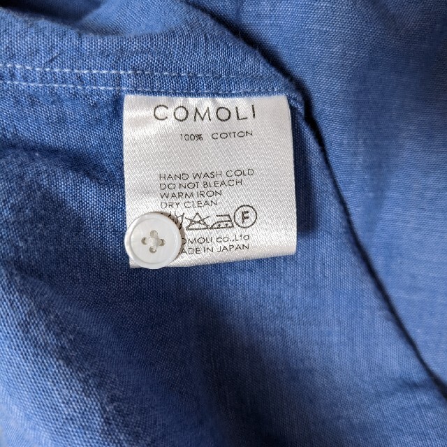 COMOLI(コモリ)のコモリ　comoli　バンドカラー　シャツ　ベタシャン　オーラリー メンズのトップス(シャツ)の商品写真