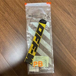 オフホワイト(OFF-WHITE)の【新品未使用】OFF-WHITE INDUSTRIALキーチェーン(キーホルダー)