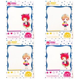 新品★すとぷり【莉犬＆るぅと】クリアファイル★水着ver.★4点セット(クリアファイル)