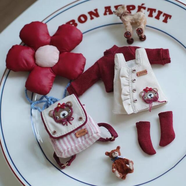 ブライス Qbaby 人形 お洋服 アウトフィット 海外作家製 あずき ...