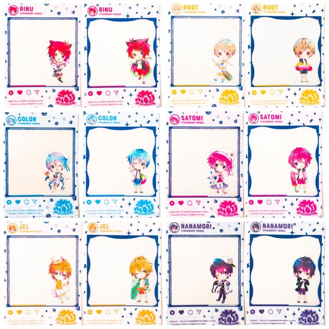 新品★すとぷり★クリアファイル★マリンスタイルver＆水着ver★12点セットのサムネイル