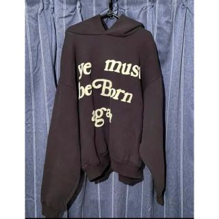 フィアオブゴッド(FEAR OF GOD)のCPFM YE MUST BE BORN AGAIN ブラック US Mサイズ(パーカー)