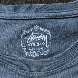 STUSSY　Beastie Boys　Tシャツ　ネイビー　黄色　M　USA製