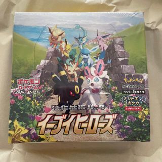 ポケモン(ポケモン)のイーブイヒーローズ BOX ポケモンカード 新品未開封 シュリンクあり(Box/デッキ/パック)