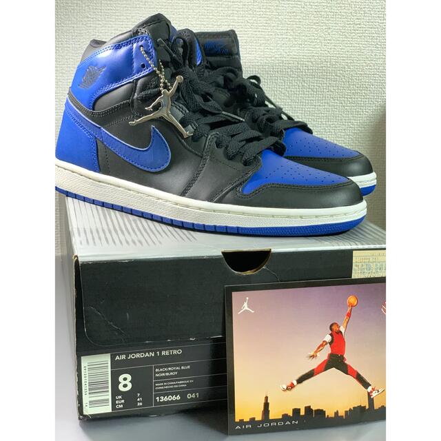 AIR JORDAN 1 RETRO/136066-041/26㎝/2001