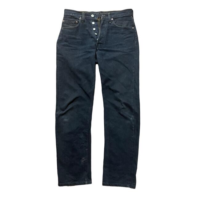 Levi's - 1980's Levi's 501 赤耳付き ブラック 内股シングル 黒カンの
