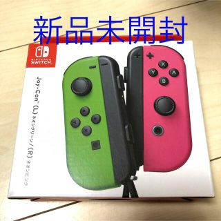 [新品]Joy-Con    ネオングリーン　ネオンピンク(その他)