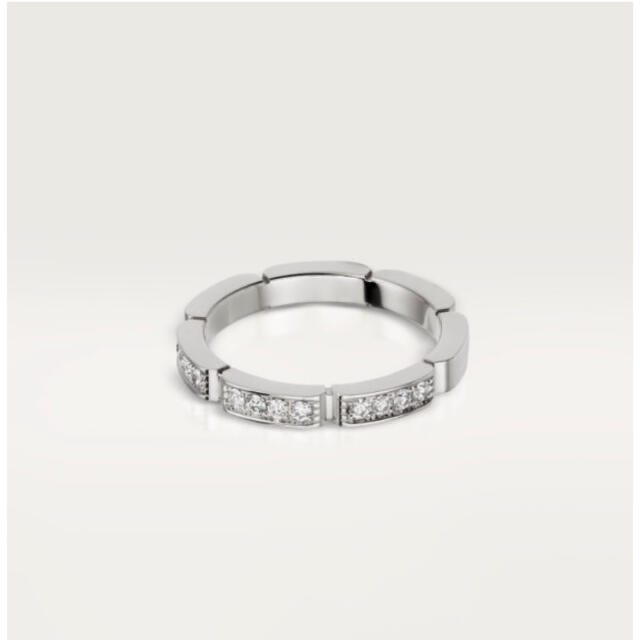 Cartier(カルティエ)の希少55サイズ　マイヨン パンテール（ダイヤモンド入） レディースのアクセサリー(リング(指輪))の商品写真