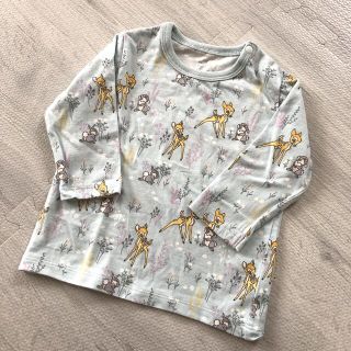 ユニクロ(UNIQLO)の【UNIQLO】BABY Disney バンビ ロンT 70cm(トレーナー)