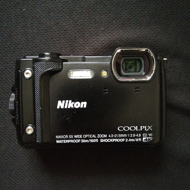 本日のみ値下げ　中古　Nikon デジタルカメラ COOLPIX W300 BK