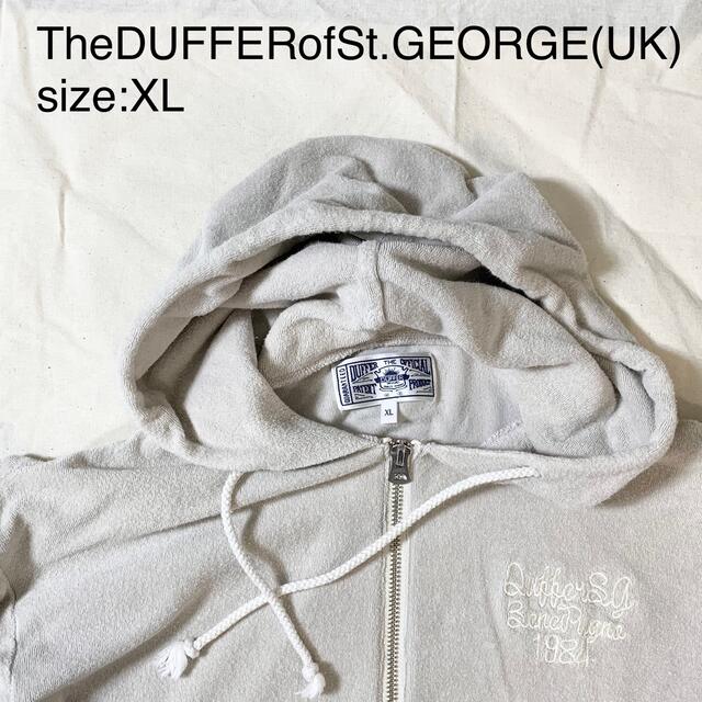 TheDUFFERofSt.GEORGE(UK)コットンパイルパーカ