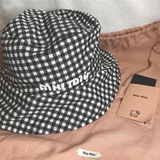 ミュウミュウ バケットハット 帽子の通販 20点 | miumiuのレディースを ...