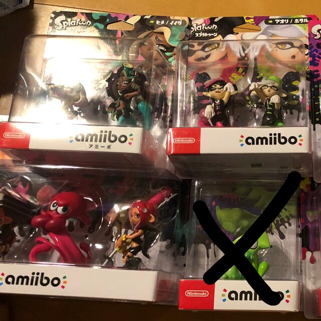 amiibo スプラトゥーン　複数セット　新品エンタメ/ホビー