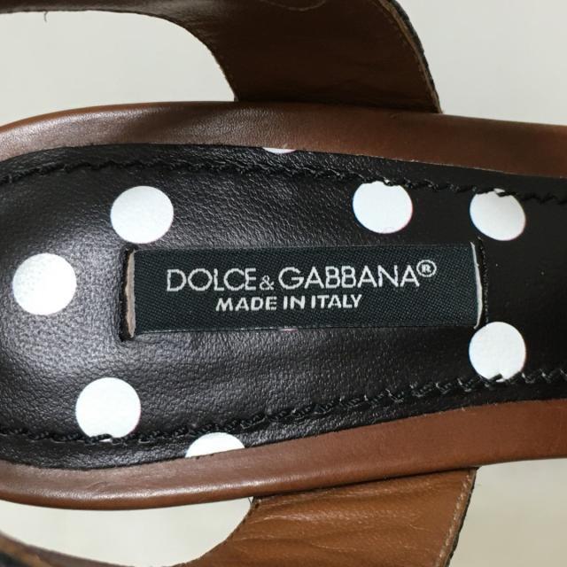 DOLCE&GABBANA(ドルチェアンドガッバーナ)のドルチェアンドガッバーナ サンダル 36 1/2 レディースの靴/シューズ(サンダル)の商品写真
