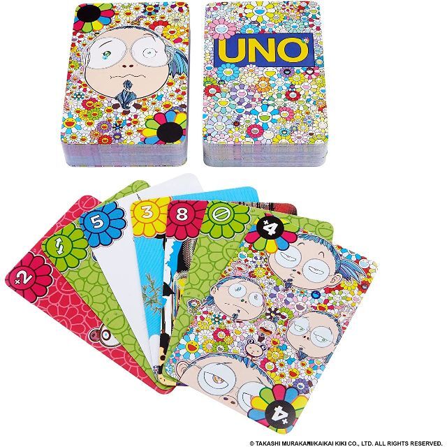 UNO(ウーノ)の新品未開封　UNO ウノ　村上隆 エンタメ/ホビーのテーブルゲーム/ホビー(トランプ/UNO)の商品写真