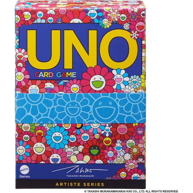 UNO(ウーノ)の新品未開封　UNO ウノ　村上隆 エンタメ/ホビーのテーブルゲーム/ホビー(トランプ/UNO)の商品写真