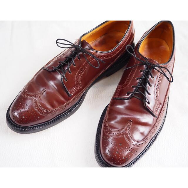 80s Florsheim Imperial Cordovan wing tipのサムネイル
