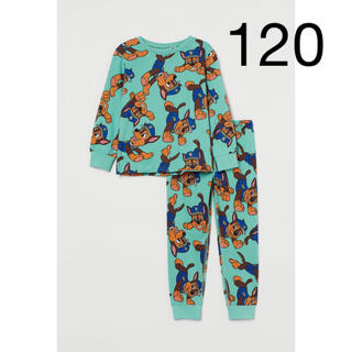 エイチアンドエム(H&M)の新品未開封　パウパトロール　パジャマ　長袖　120/130(パジャマ)