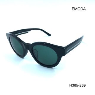 エモダ(EMODA)のEMODA エモダ　EMD-410 サングラス　ブラック　UVカット(サングラス/メガネ)