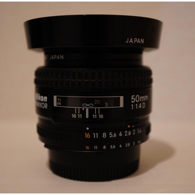 Nikon NIKKOR 50mm F1.4 D (フード付き) Nikon NIKKOR 50mm F1.4 D (フード付き)