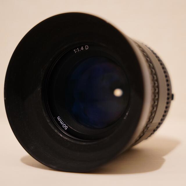Nikon NIKKOR 50mm F1.4 D (フード付き) Nikon NIKKOR 50mm F1.4 D (フード付き)