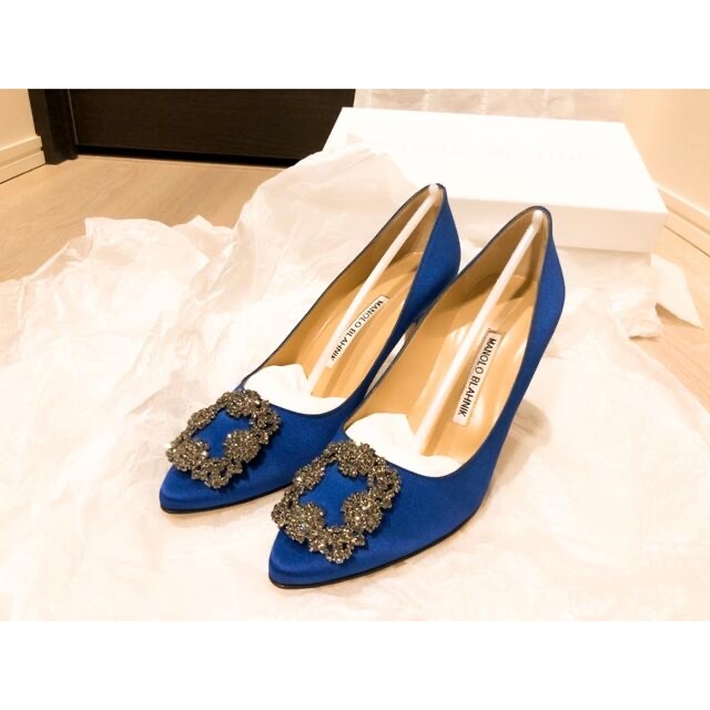 MANOLO BLAHNIK(マノロブラニク)のマノロ ブラニク ハンギシ レディースの靴/シューズ(ハイヒール/パンプス)の商品写真