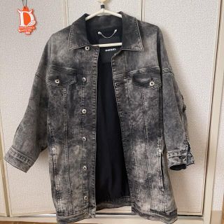 ディーゼル(DIESEL)のDIESEL  オーバーサイズフリルGジャン　xs レッスンバッグ(Gジャン/デニムジャケット)