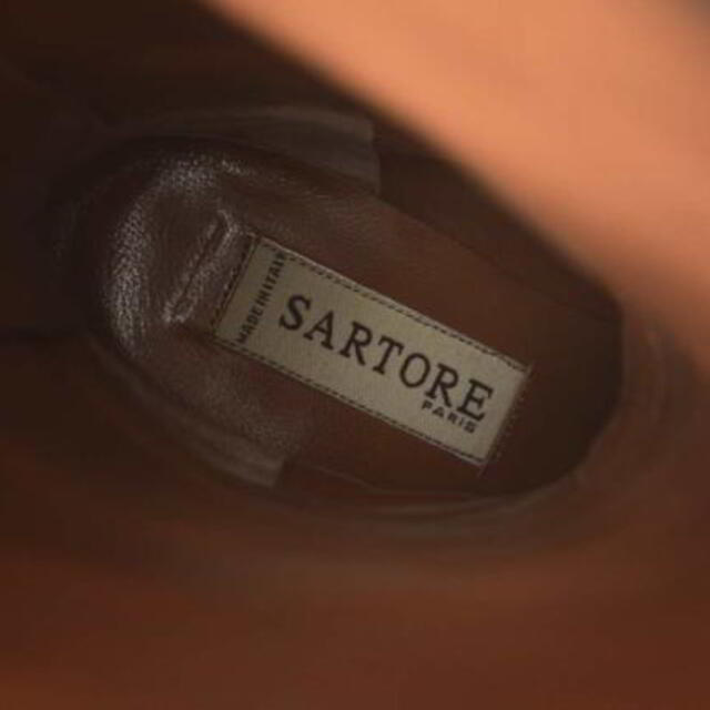 SARTORE(サルトル)のSARTORE バックベルト レザー ロングブーツ レディースの靴/シューズ(ブーツ)の商品写真