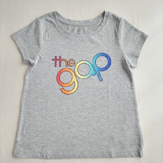 ベビーギャップ(babyGAP)のbabyGAP 半袖 ロゴ Tシャツ 105 グレー(Tシャツ/カットソー)