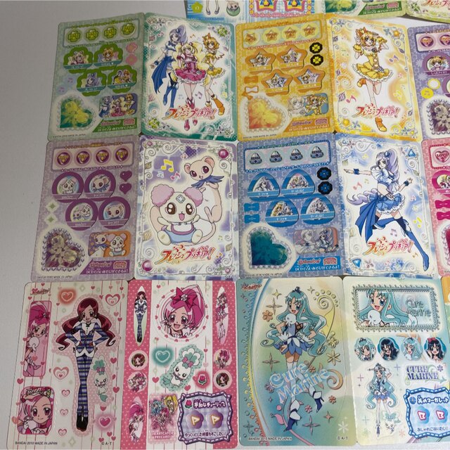 フレッシュプリキュア ハートキャッチプリキュア カードシールの フレッシュプリキュア ハートキャッチプリキュア カードシールの