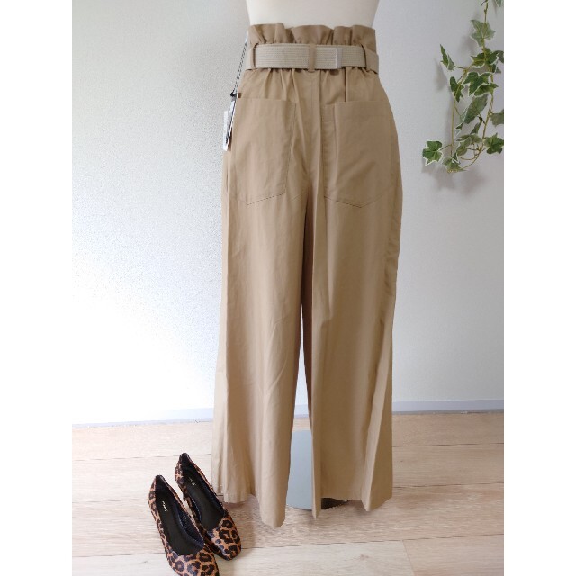 シーリングライト 新品☆スコットクラブ ベージュ ワイドパンツ ...