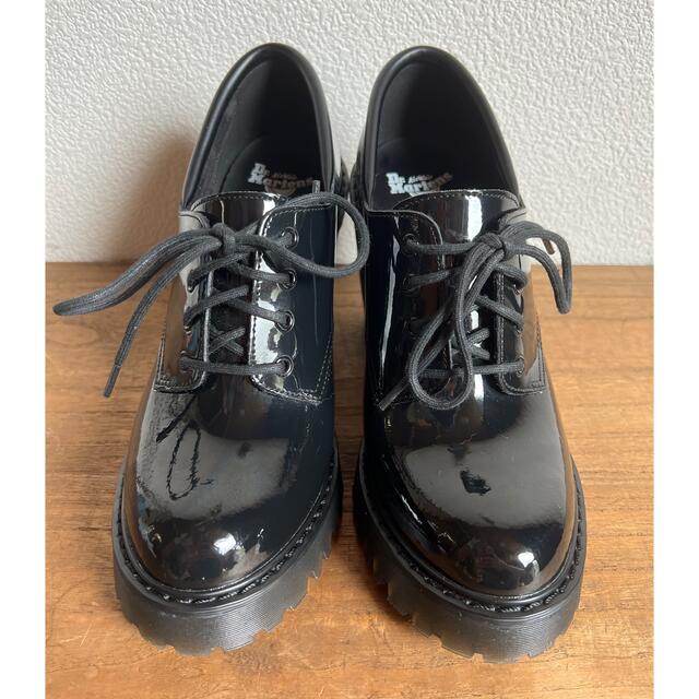 Dr.Martens(ドクターマーチン)の【専用】ドクターマーチン　サロメ　黒ステッチエナメル　UK6 レディースの靴/シューズ(ハイヒール/パンプス)の商品写真