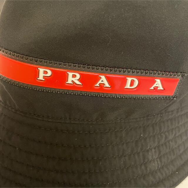 PRADA(プラダ)のPRADA バケットハット バケハ Mサイズ レディースの帽子(ハット)の商品写真