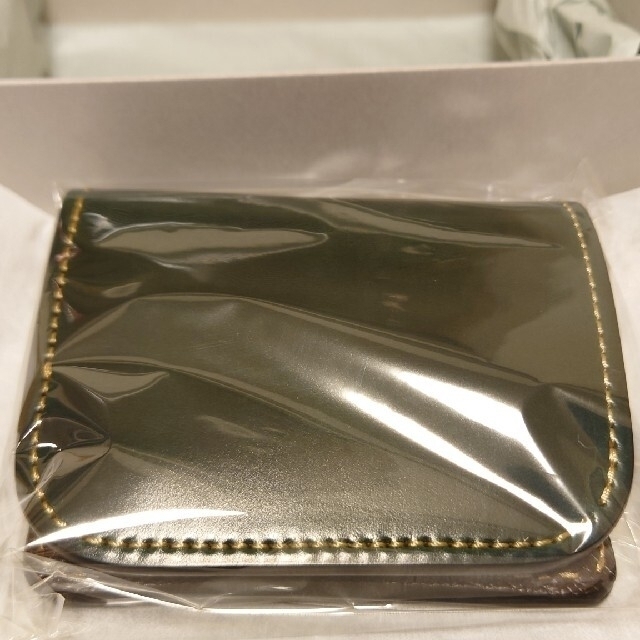 WILDSWANS 2022 限定シェルコードバン CASA カーサ グリーン メンズのファッション小物(折り財布)の商品写真