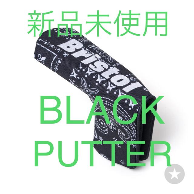 FCRB PUTTER HEAD COVER バンダナ ブラック