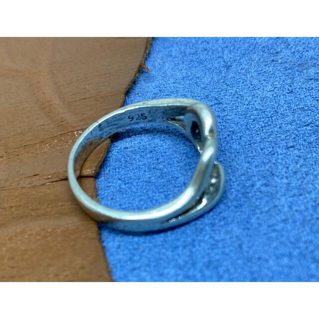 silver925 シルバー925ベルト透かしリング　オープンハート愛銀指輪n2 メンズのアクセサリー(リング(指輪))の商品写真