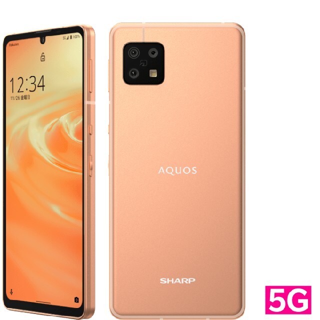 SHARP AQUOS sense6 SH-RM19 64GB ライトカッパー