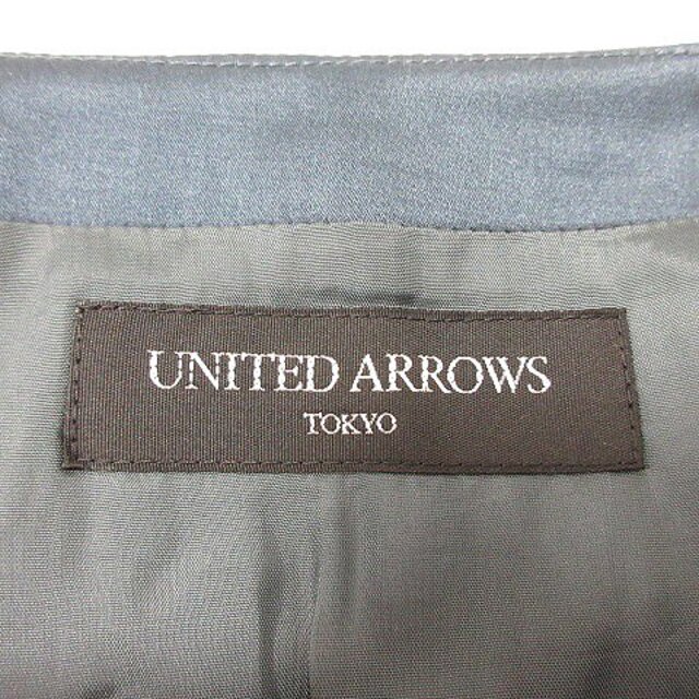 UNITED ARROWS(ユナイテッドアローズ)のユナイテッドアローズ UNITED ARROWS フレアスカート ミニ 36 紺 レディースのスカート(ミニスカート)の商品写真