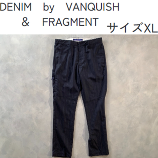 ヴァンキッシュ(VANQUISH)のDENIM　by　VANQUISH　＆　FRAGMENT　スラックス(スラックス)