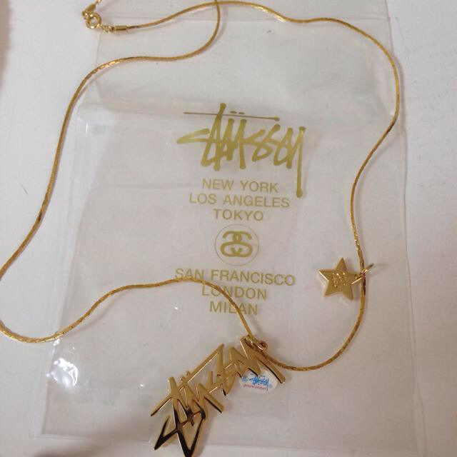 STUSSY - ステューシーネックレスの通販 by さぁちゃん's shop STUSSY - ステューシーネックレスの通販 by さぁちゃん's shop