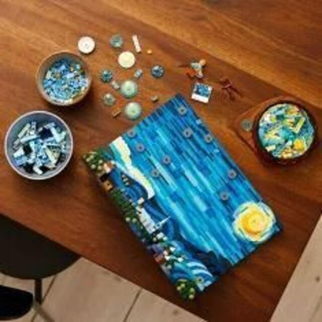21333 ゴッホ 「星月夜」レゴ LEGO MoMA アート アイデア