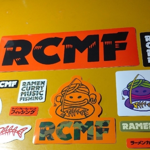 奥田民生 RCMF （ラーメンカレーミュージックフィッシング）ステッカーセット エンタメ/ホビーのタレントグッズ(ミュージシャン)の商品写真